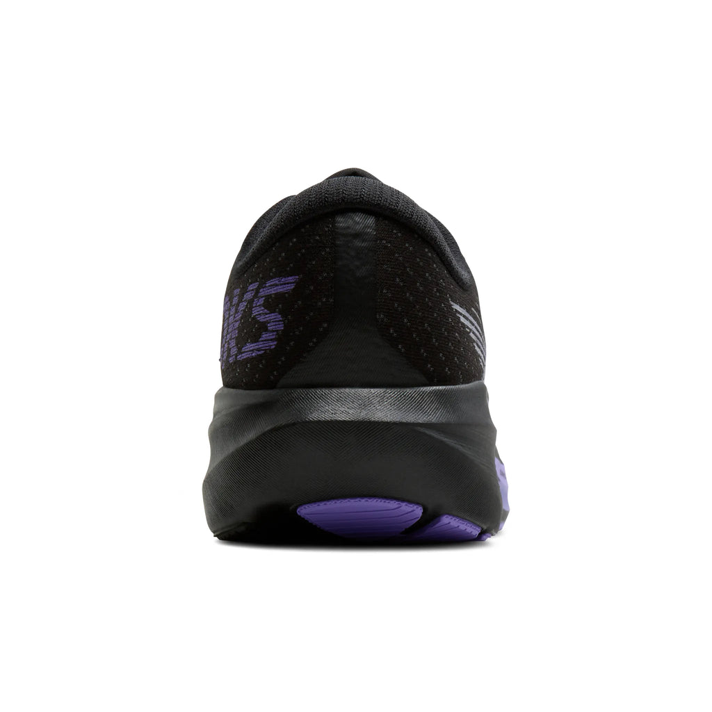 Brooks Men's Ghost Amp - Black/Grey/Purple Hebe