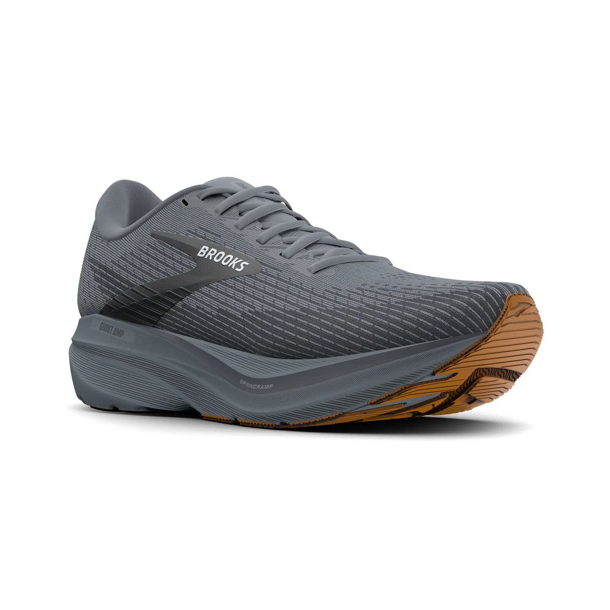 Brooks Men's Ghost Amp (Wide) - Primer/Ebony/Oyster