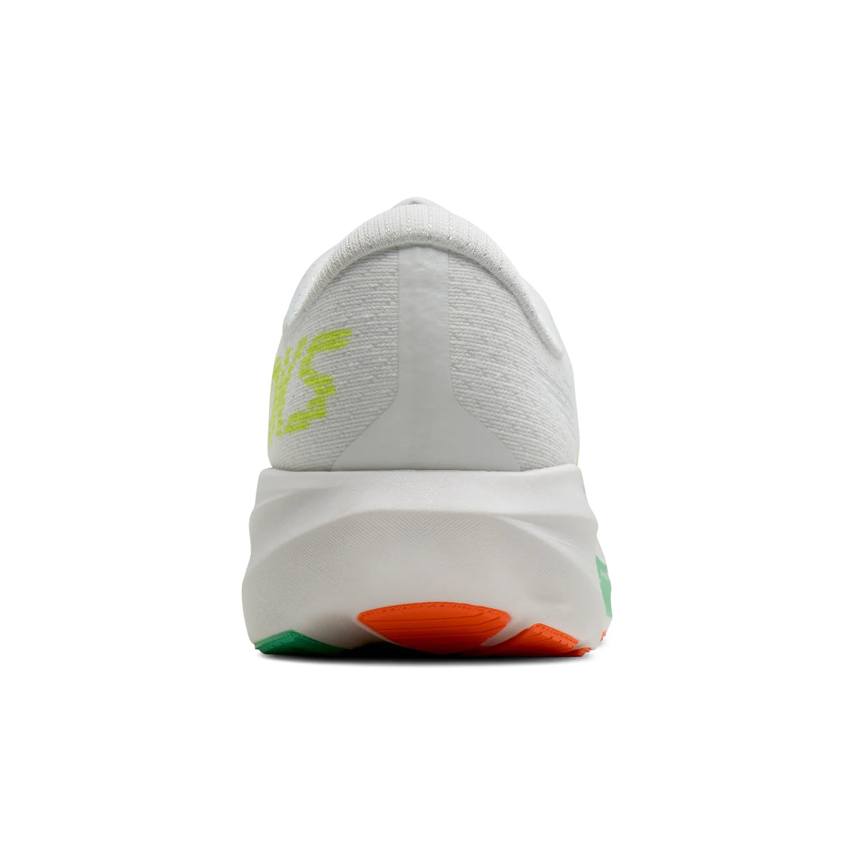 Brooks Men's Ghost Amp (Wide) - White/Paradise Green/Nightlife