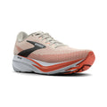 Brooks Men's Ghost Amp - White/Tigerlily/Black