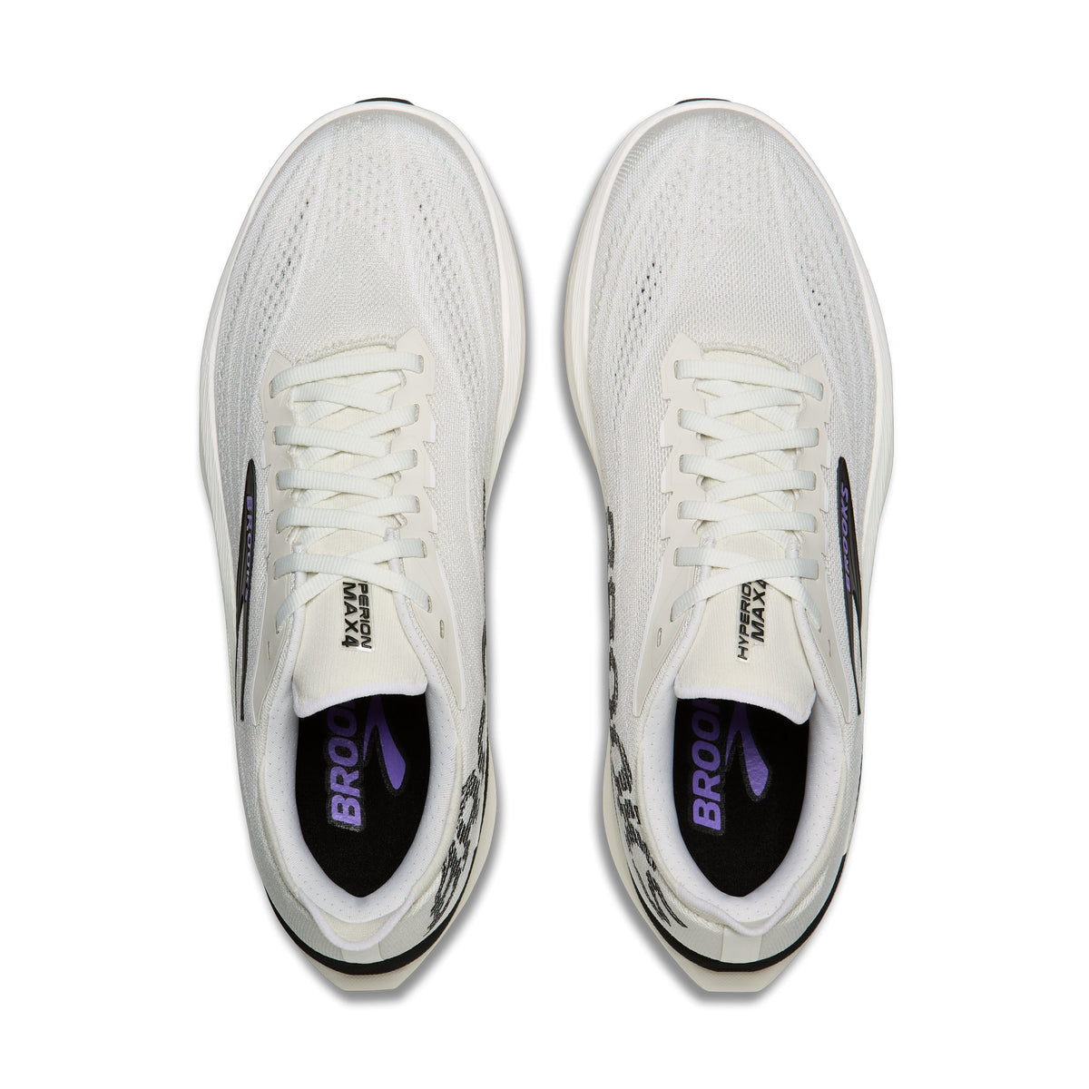 Brooks Men's Ghost Amp - Grey/Black/Purple Hebe