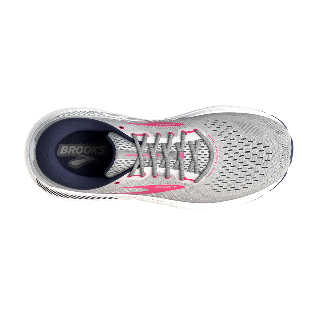 Brooks Women's Addiction GTS 15 (Extra Wide) - Oyster/Peacoat/Lilac Rose