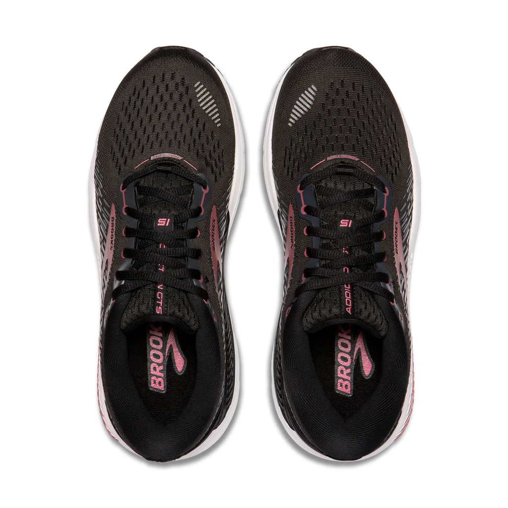 Brooks Women's Addiction GTS 15 (Narrow) - Black/Ebony/Mauvewood
