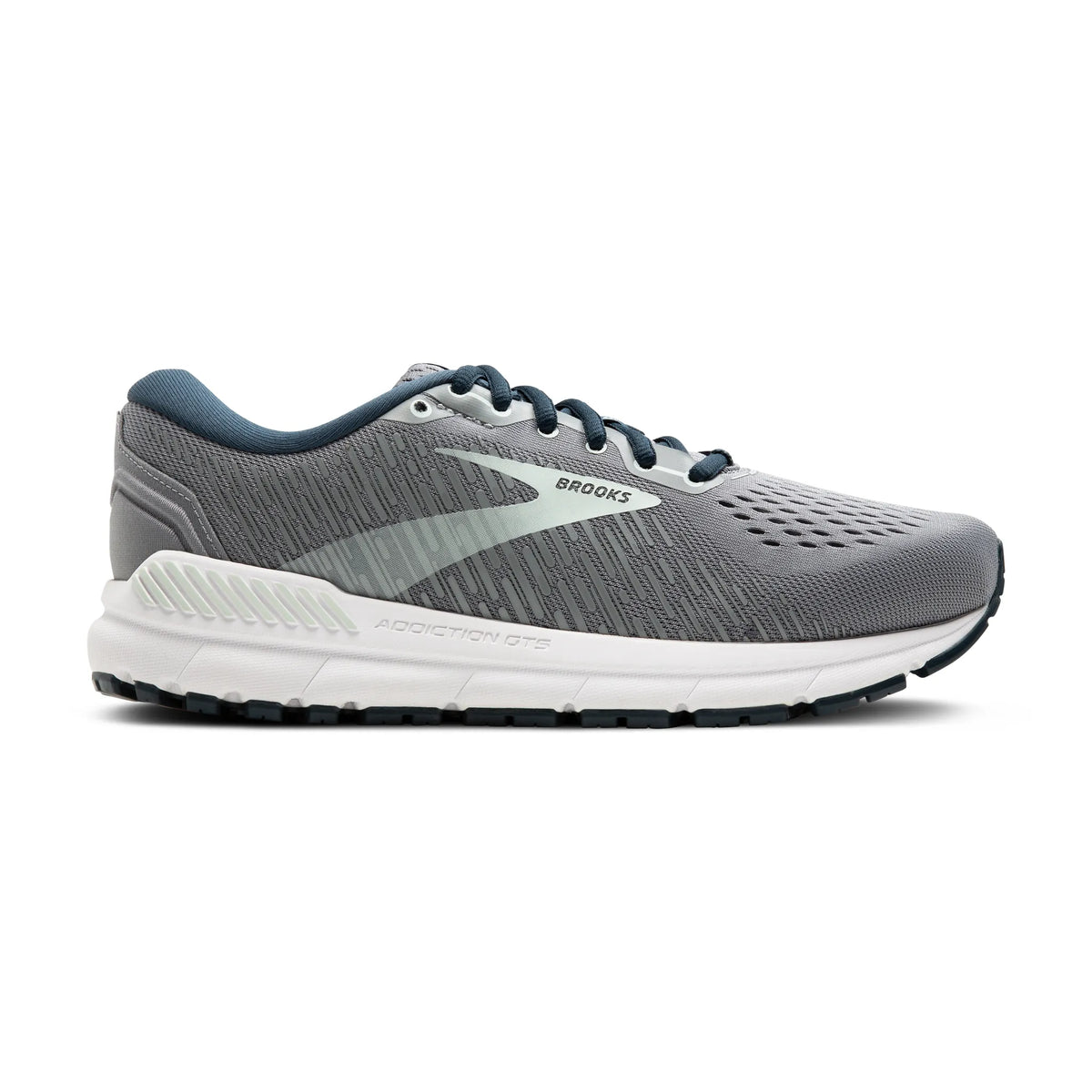 Brooks Women's Addiction GTS 15 (Narrow) - Grey/Navy/Aqua