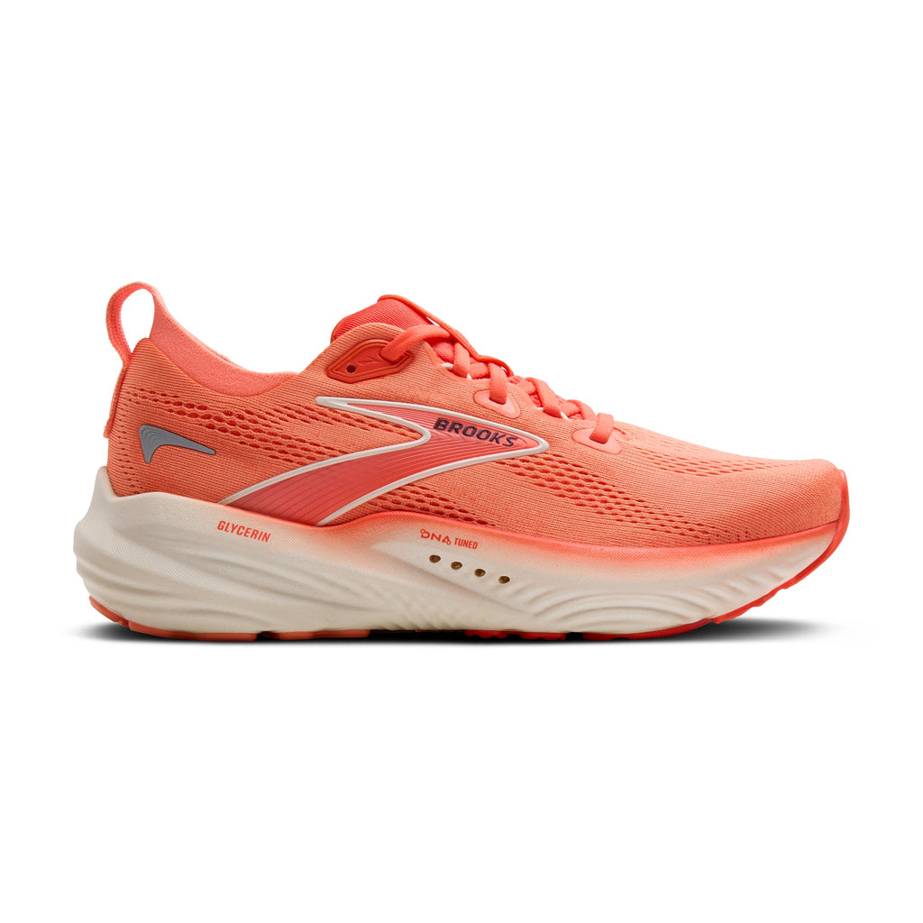 Brooks Women's Glycerin 22 - Desert Flower/Hot Coral/Milk