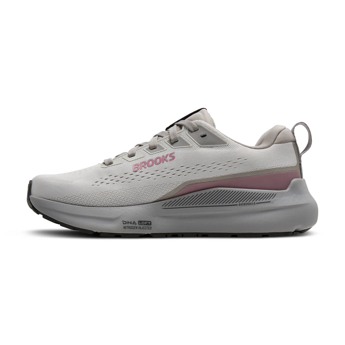 Brooks Women's Ariel GTS 26 (Wide) - Oyster Mushroom/Alloy/Pink