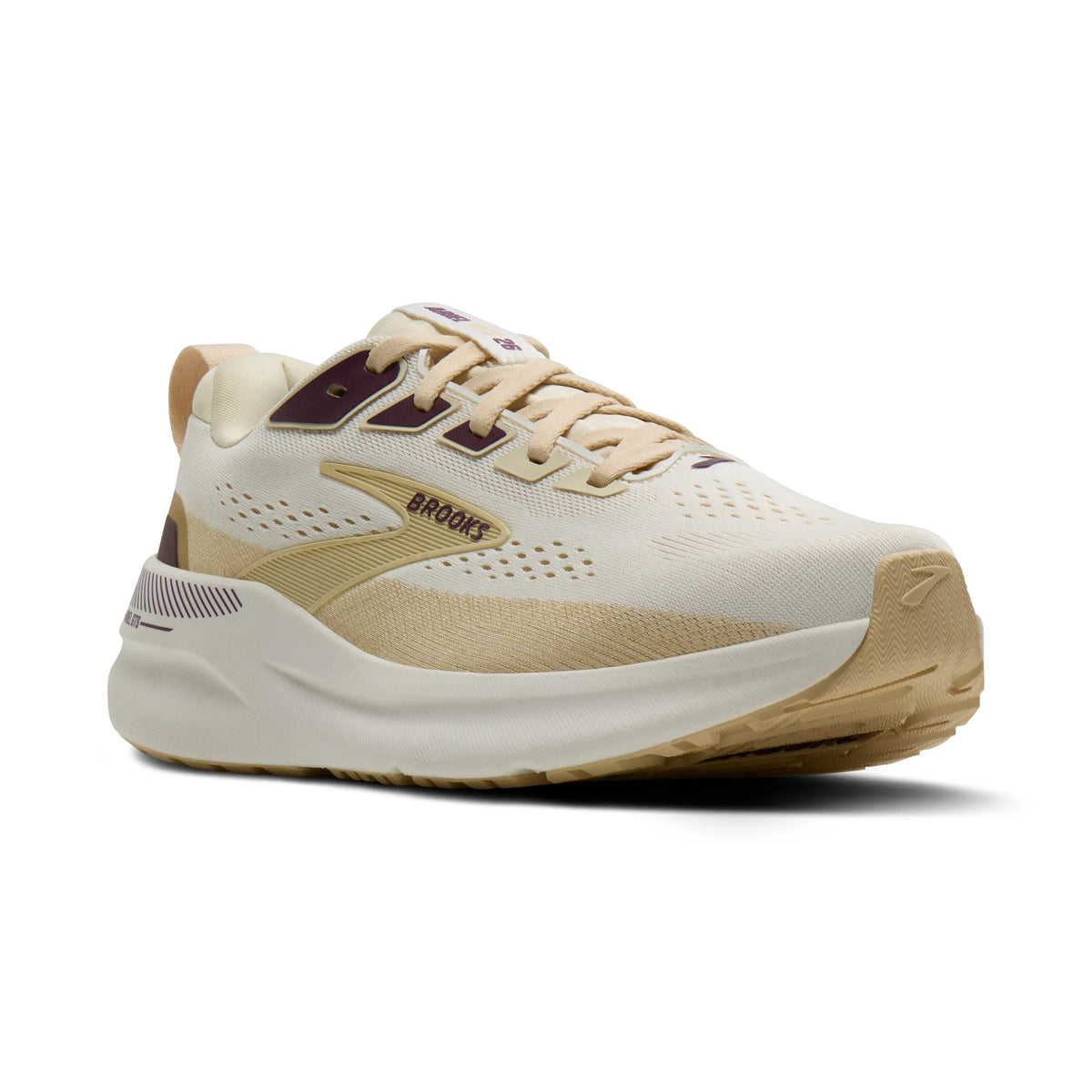 Brooks Women's Ariel GTS 26 - Coconut/Sand/Potent Purple