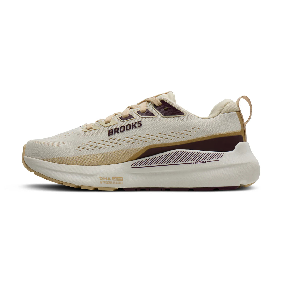 Brooks Women's Ariel GTS 26 (Wide) - Coconut/Sand/Potent Purple