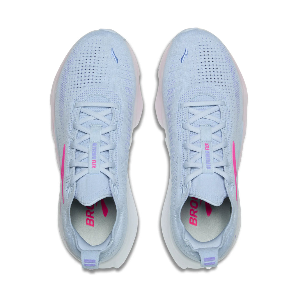 Brooks Women's Glycerin Flex - Skyway/Cyber Pink/Blazing Bell