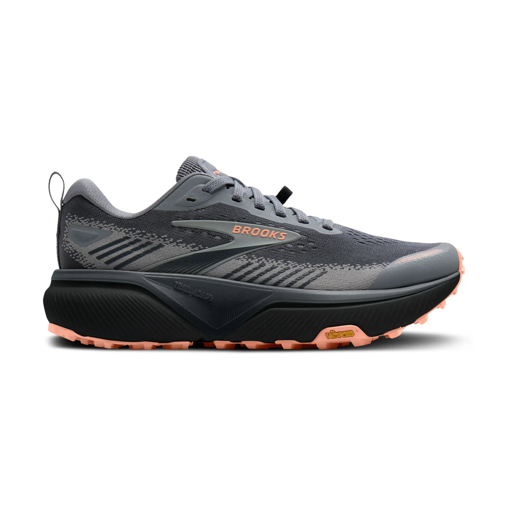 Brooks Women's Cascadia 20 - Grey/Grey/Peach