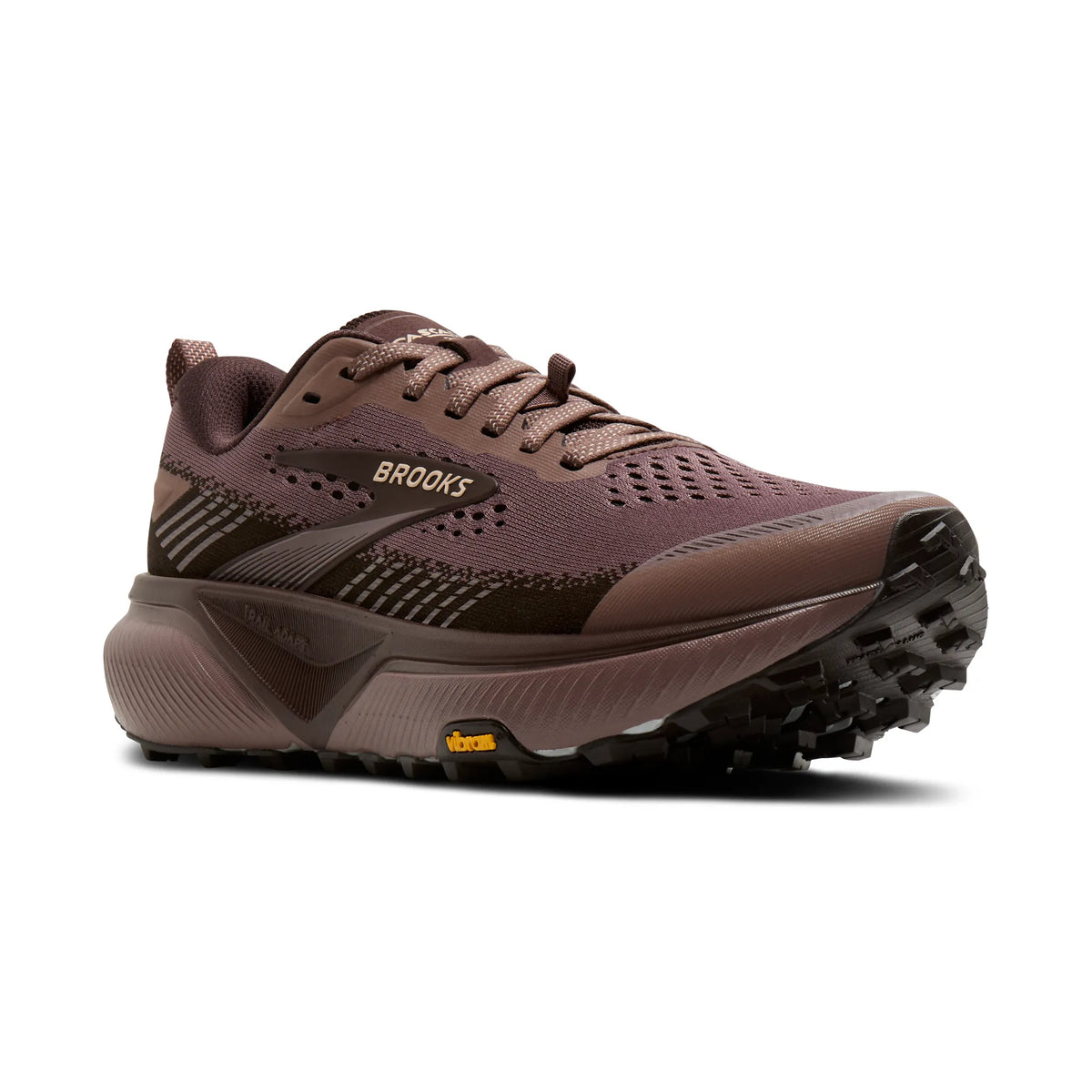 Brooks Women's Cascadia 20 - Peppercorn/Coffee/Rose