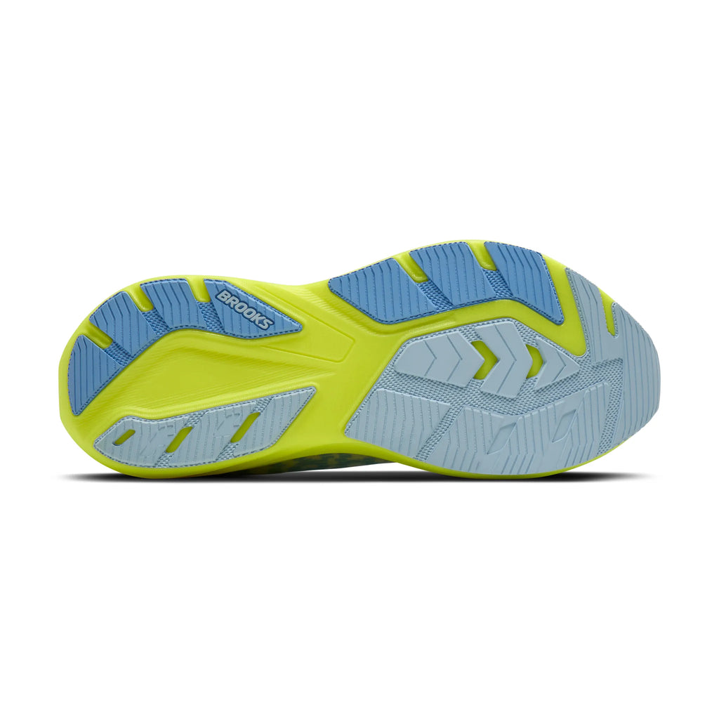Brooks Women's Ghost Amp - Grey/Grey/Paradise Green