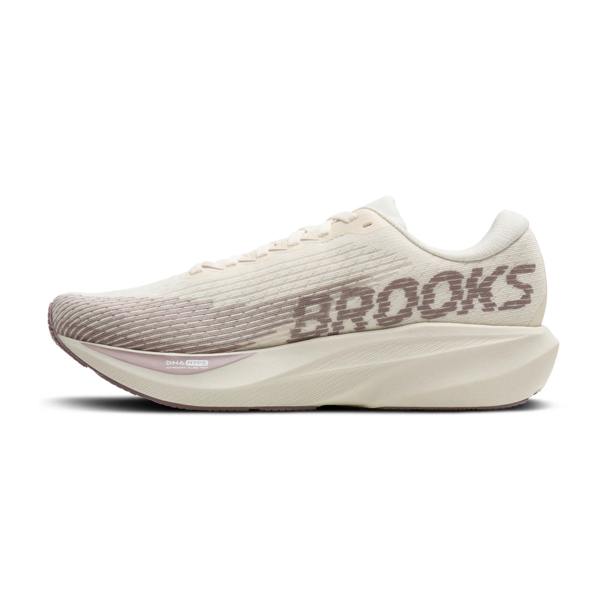 Brooks Women's Ghost Amp (Wide) - Arctic Wolf/Dove/Pink