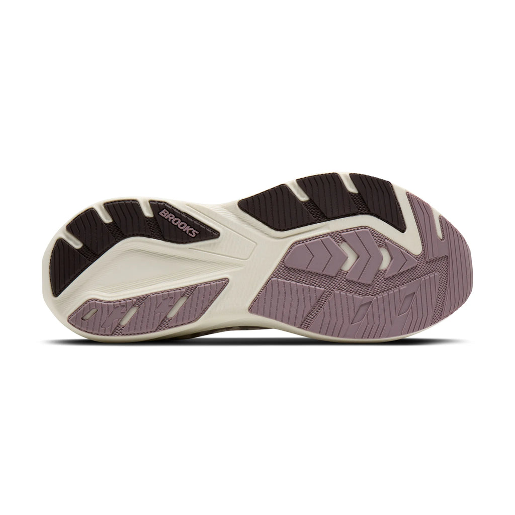 Brooks Women's Ghost Amp (Wide) - Arctic Wolf/Dove/Pink