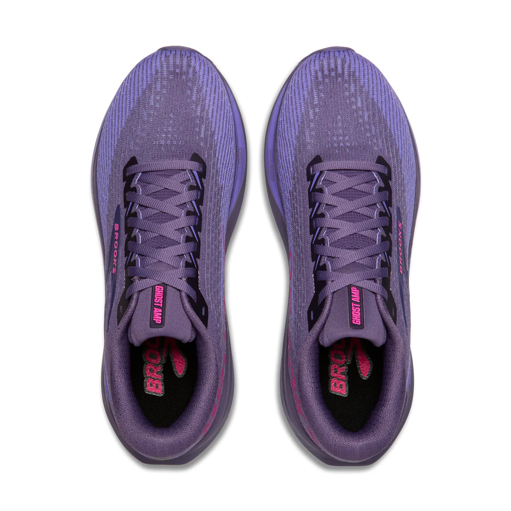 Brooks Women's Ghost Amp - Purple/Purple/Fuchsia