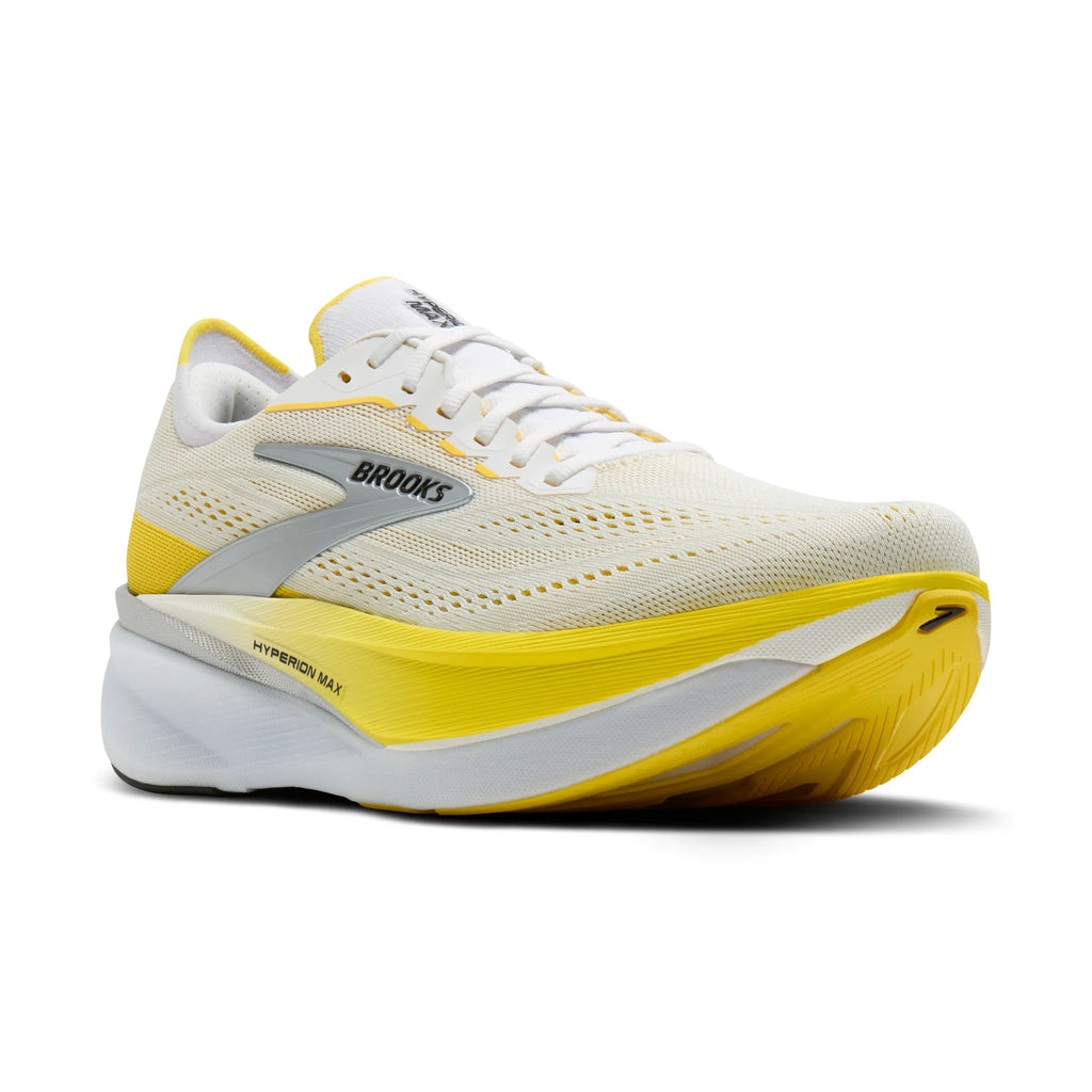 Brooks Women's Hyperion Max 4 - White/Cyber Yellow/Black