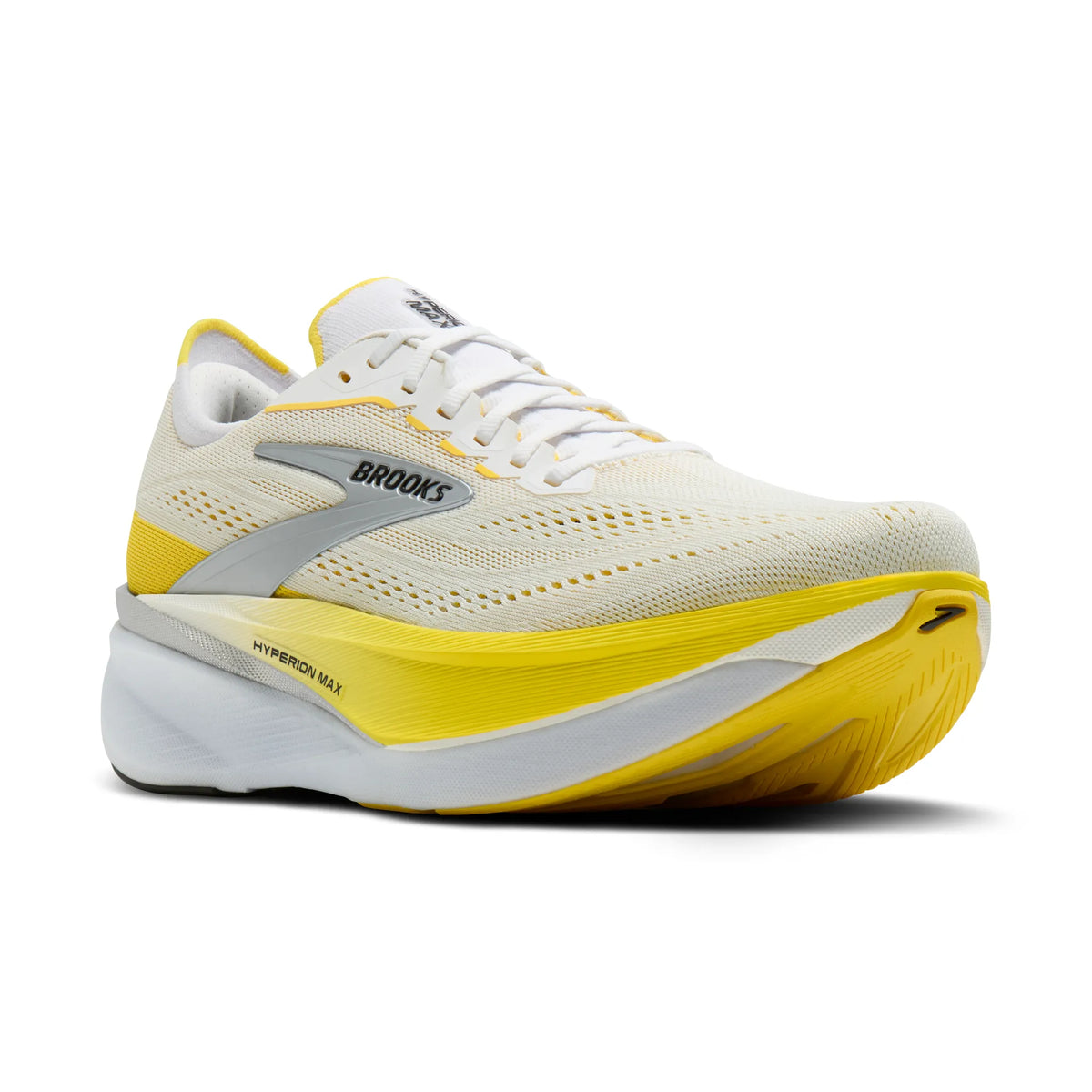 Brooks Women's Hyperion Max 4 - White/Cyber Yellow/Black