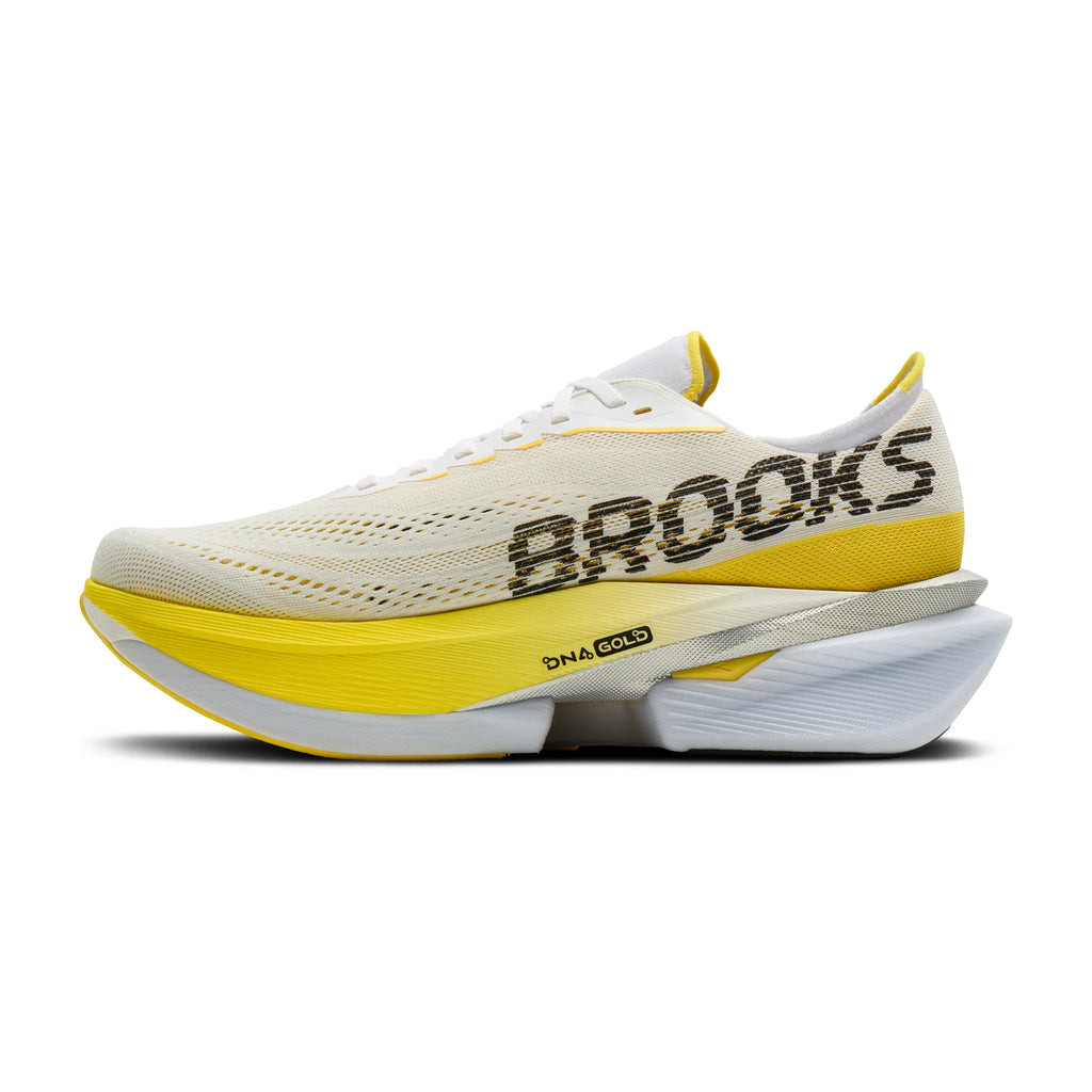 Brooks Women's Hyperion Max 4 - White/Cyber Yellow/Black