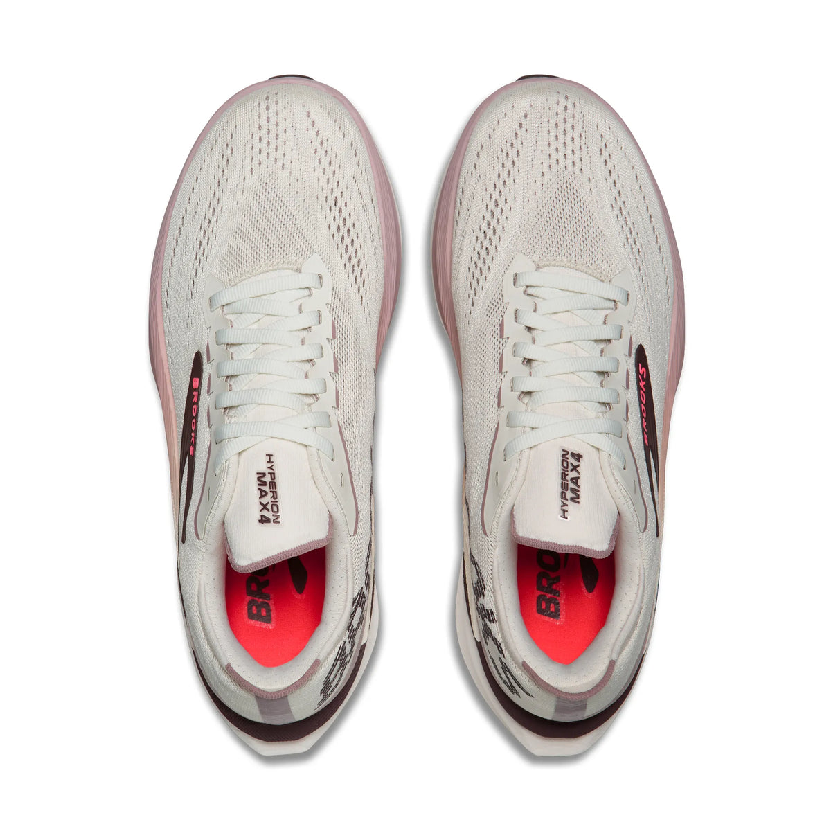Brooks Women's Hyperion Max 4 - Coconut/Raisin/Pink