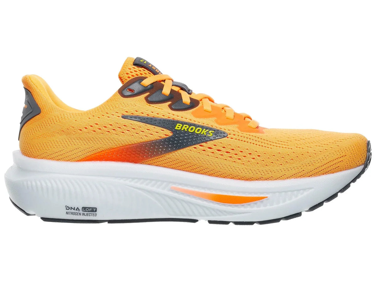 Brooks Men's Ghost 17 - Blazing Orange/Yellow/Ebony
