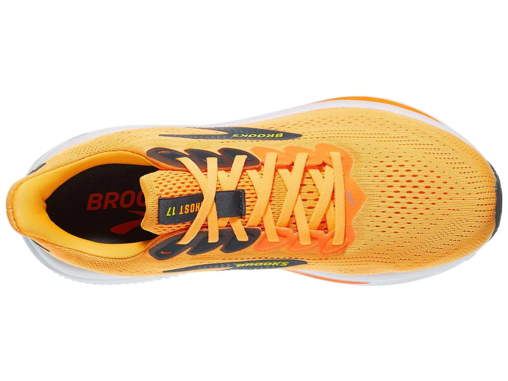 Brooks Men's Ghost 17 - Blazing Orange/Yellow/Ebony